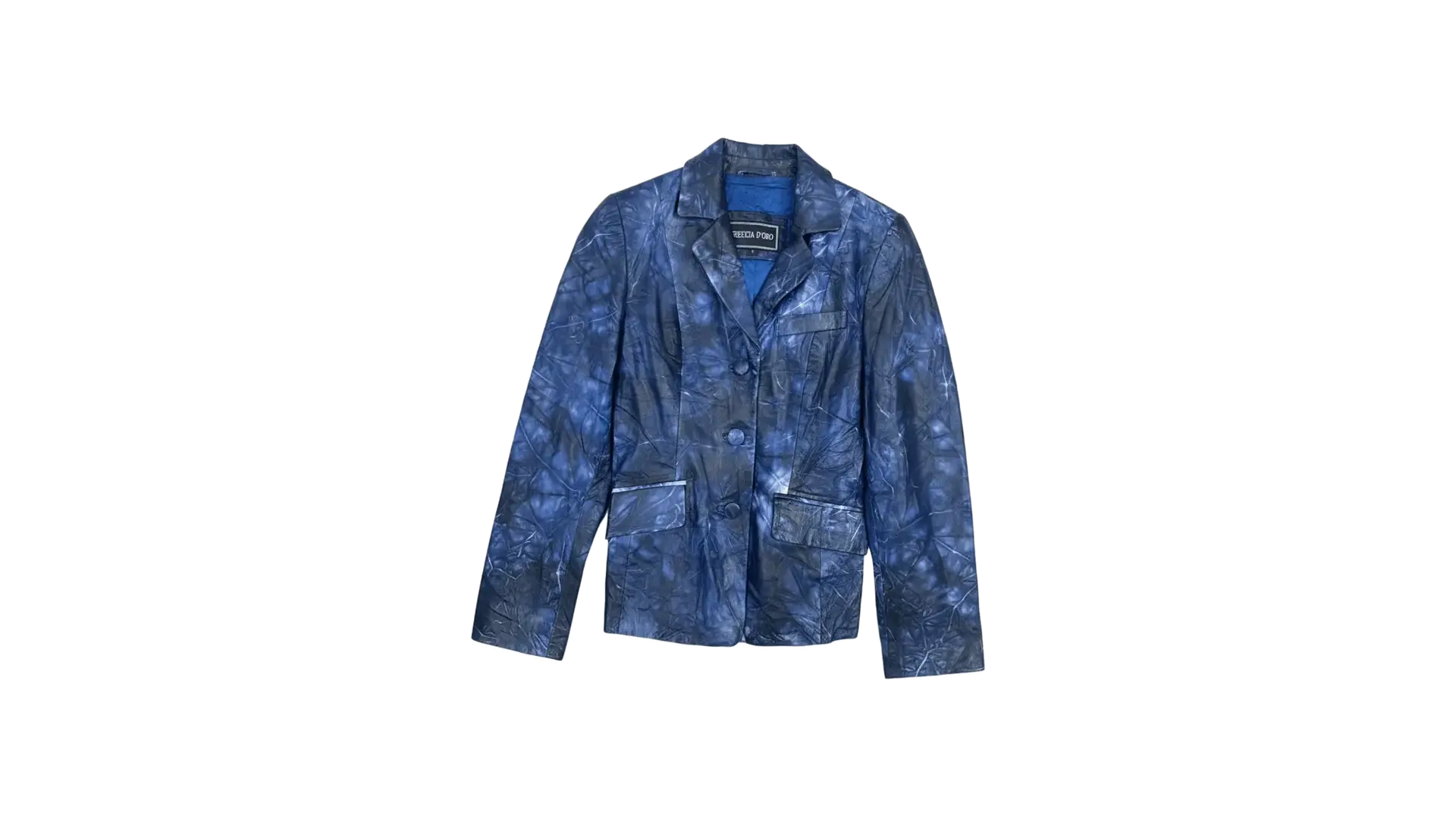 FNK510 Freccia D'Oro Women's Genuine Leather Jacket - Image 1