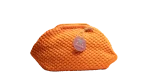 Orange Crochet Clutch Bag - Image 5