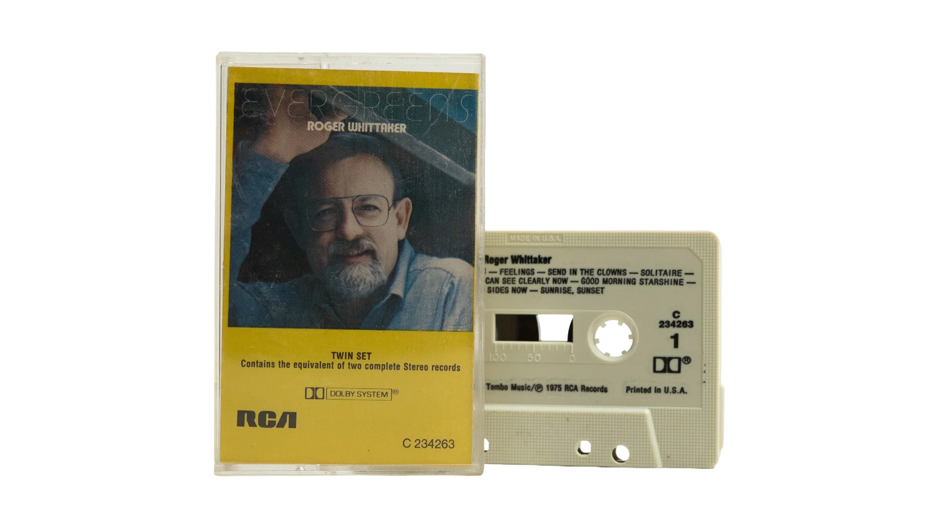 156 DSC02236 156 Roger Whittaker - Twin Set Cassette Tape - Image 1