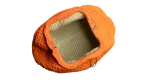 Orange Crochet Clutch Bag - Image 8