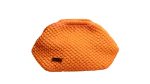 Orange Crochet Clutch Bag - Image 10