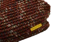 Burgundy Multicolor Crochet Clutch Bag - Image 3