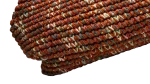 Burgundy Multicolor Crochet Clutch Bag - Image 4