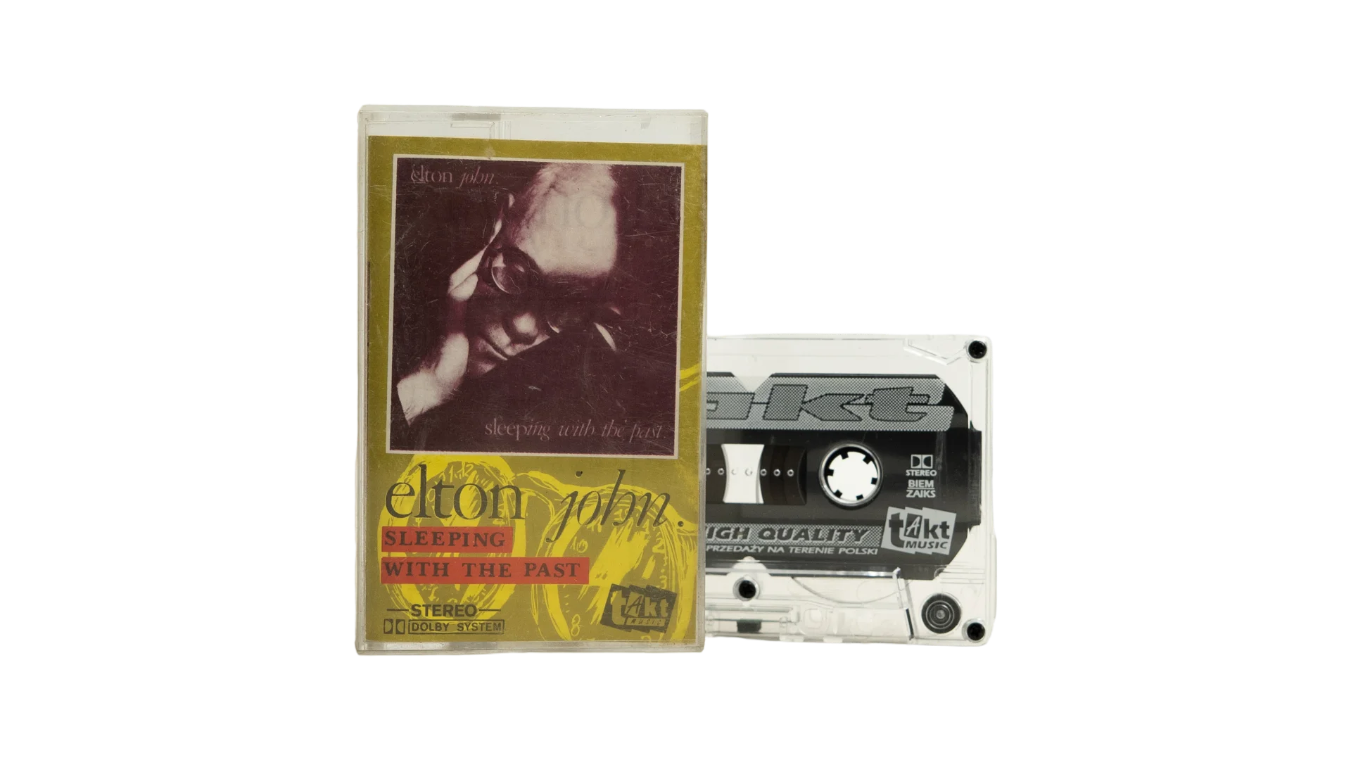 316 DSC02397 316 Elton John - Sleeping with the Past Cassette Tape - Image 1