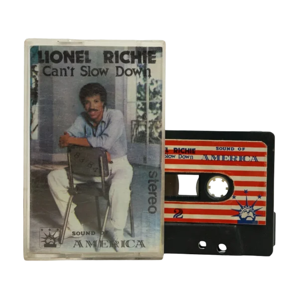 Lionel Richie - Can't Slow Down Cassette Tape