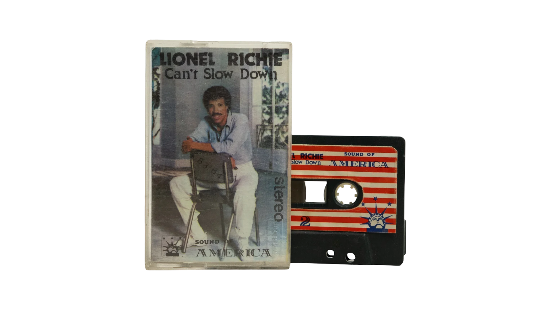 319 DSC02400 319 Lionel Richie - Can't Slow Down Cassette Tape - Image 1