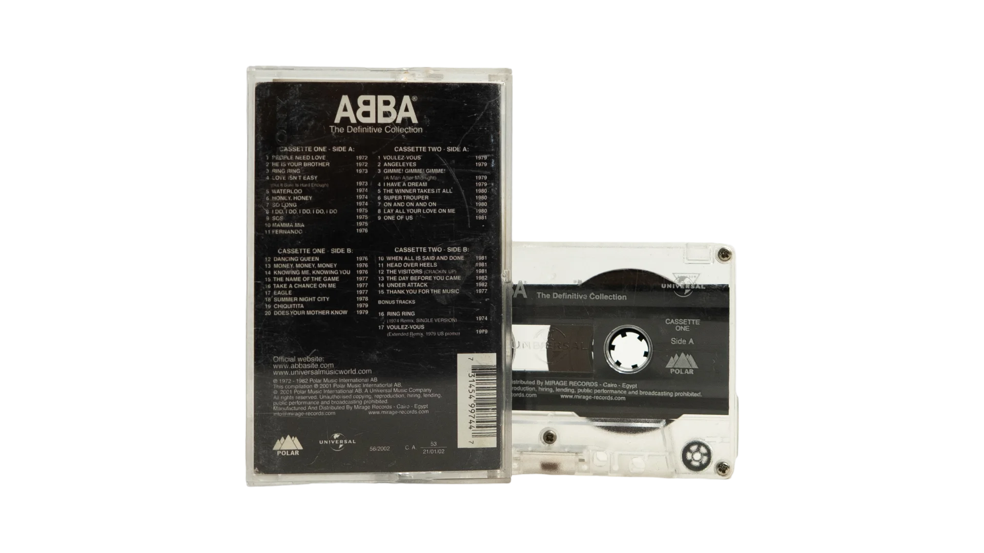 322 DSC02403 322 ABBA - The Singles: The First Ten Years Cassette Tape - Image 1