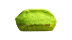 Lime Green Crochet Clutch Bag