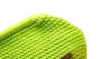 Lime Green Crochet Clutch Bag - Image 3
