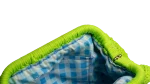 Lime Green Crochet Clutch Bag - Image 10