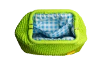 Lime Green Crochet Clutch Bag - Image 11