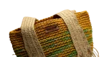 Brown Crochet Tote with Rope Handles - Image 3