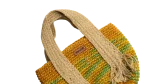 Brown Crochet Tote with Rope Handles - Image 9