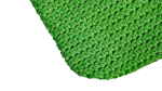 Green Crochet Tassel Tote Bag - Image 5
