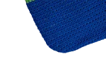 Blue and Green Crochet Tote Bag - Image 5