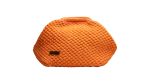 Orange Crochet Clutch Bag