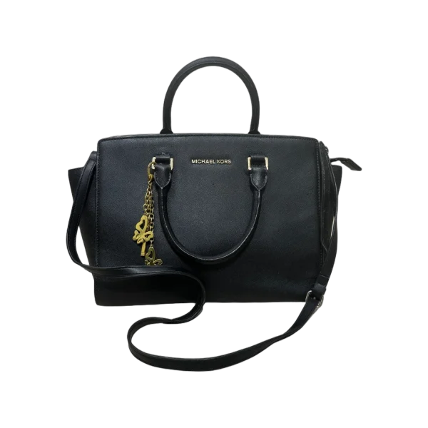 Michael Kors Selma Saffiano Leather Satchel