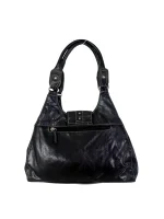 Dark Brown Genuine Leather Bag - Image 6