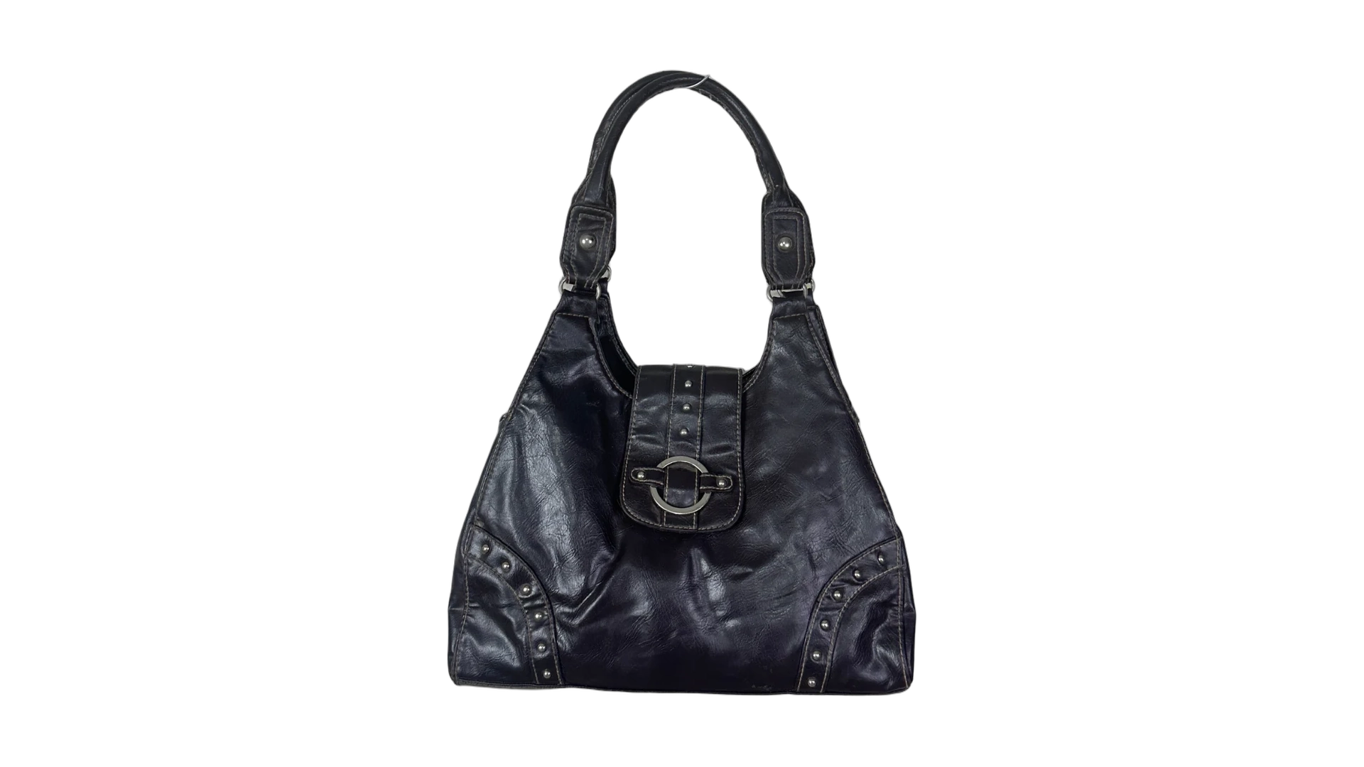 FNK534 Dark Brown Genuine Leather Bag - Image 1