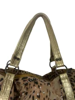 Y2K Rhinestone Leopard Print Shoulder Bag - Image 5