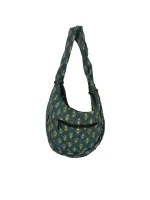 Y2K Distressed Denim Mini Shoulder Bag with Bow Detail - Image 5