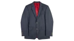 Dark Gray Pure Virgin Wool Blazer