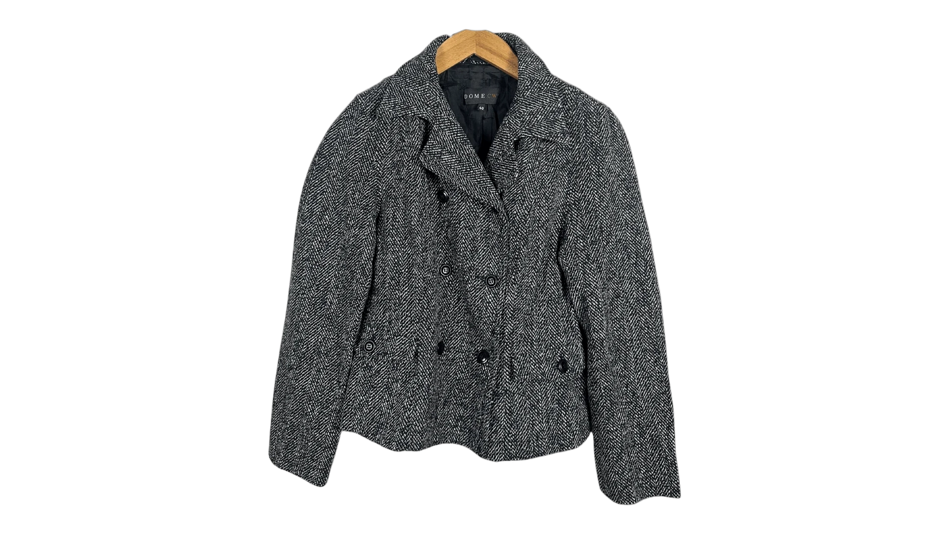 FNK552 Dome CW Wool Blend Women's Blazer - Image 1