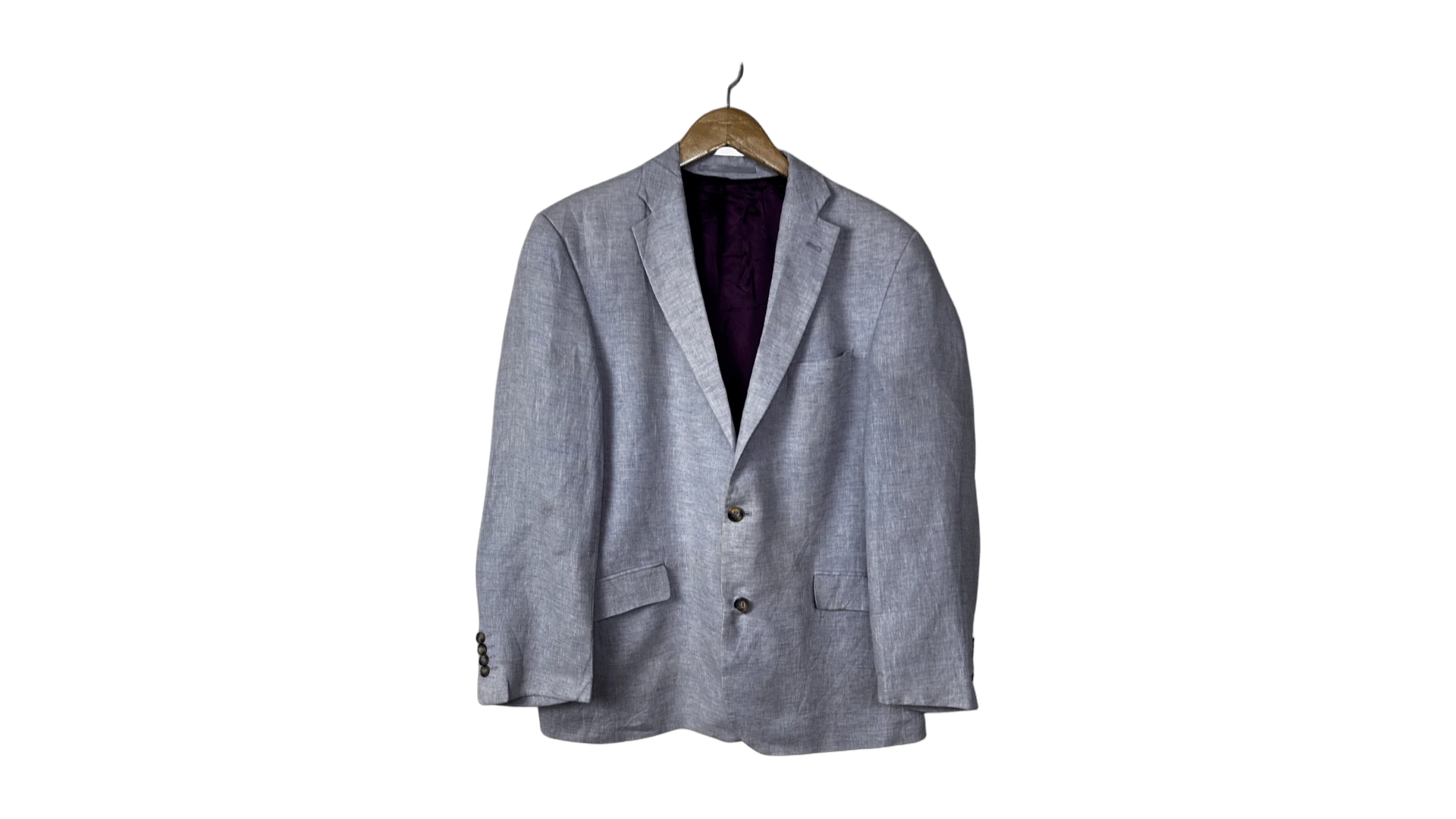 FNK558 Roberto Calli Linen Blazer - Image 1