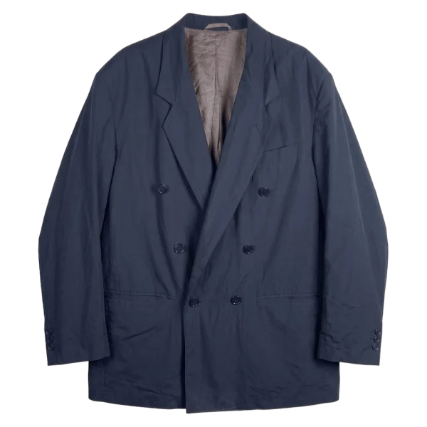 1980s Fulwiline Sportswear Double-Breasted Shell Blazer Jacket
