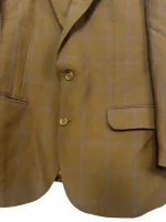 Brown Checkered Blazer - Image 4