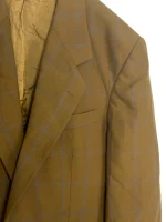 Brown Checkered Blazer - Image 7