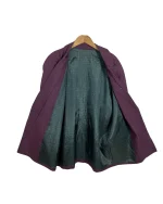 Double Breasted Patch Pockets Blazer Jacket - Image 4