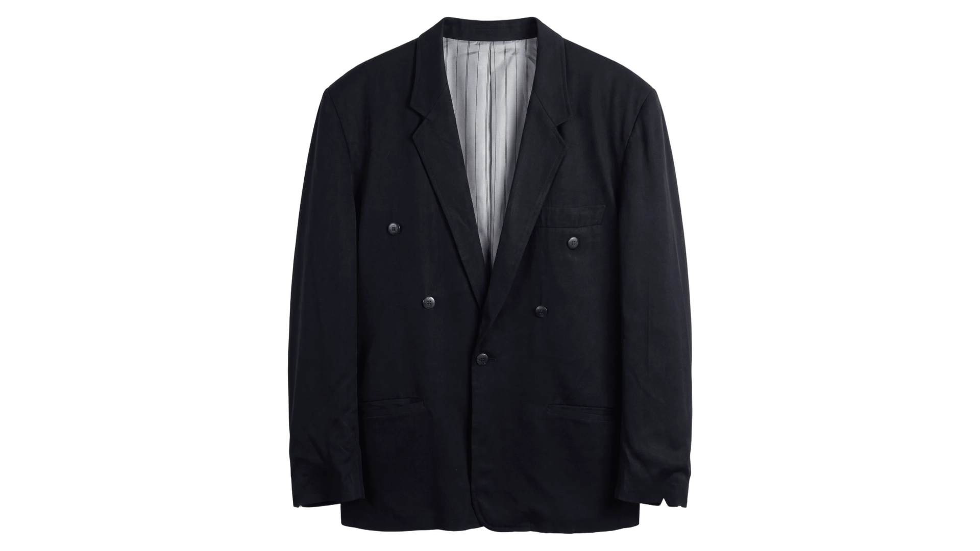 FNK567 Double Breasted Shell Blazer - Image 1