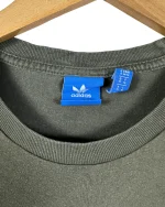 Adidas Originals Olive Green T-Shirt - Image 3