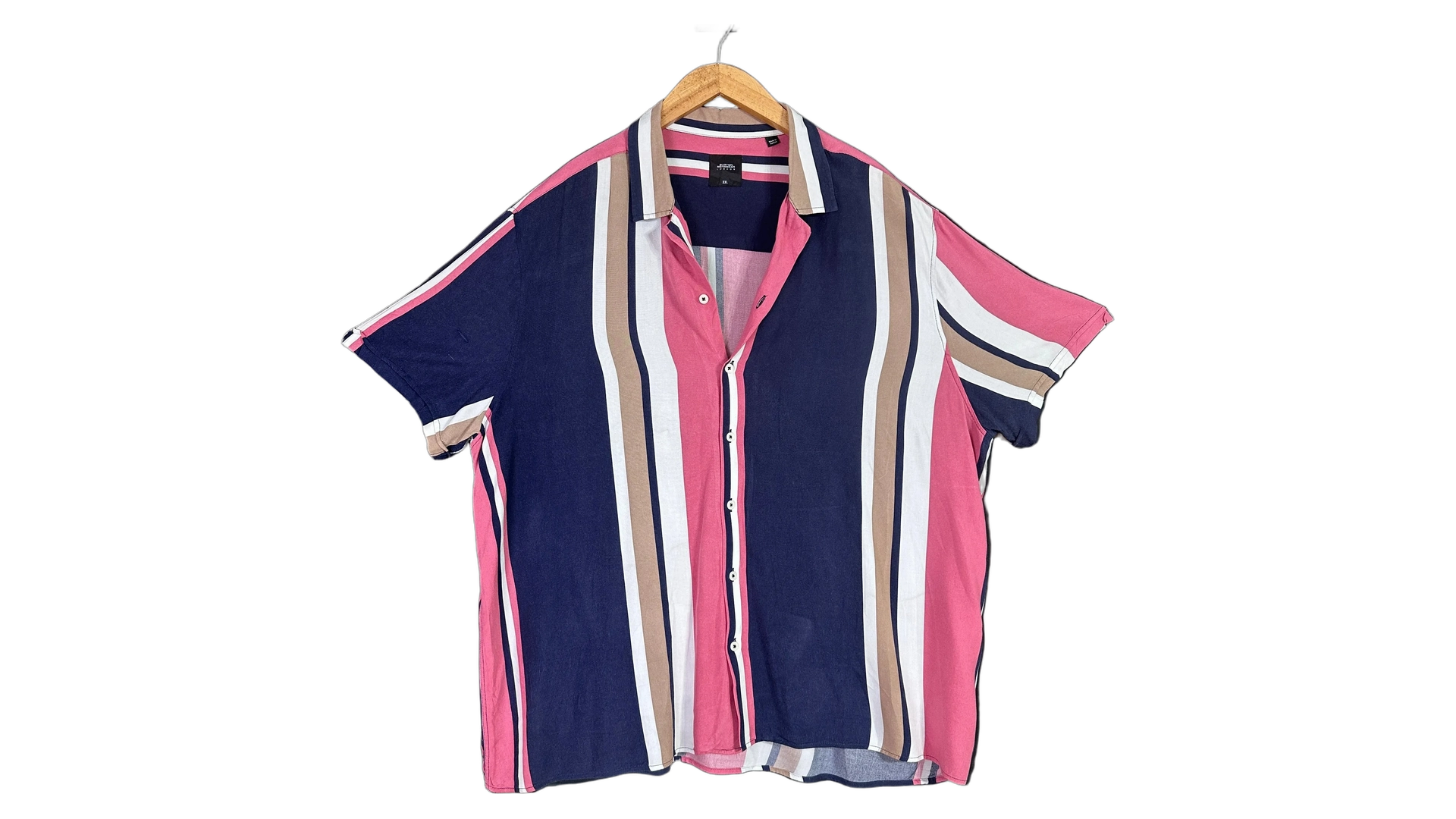 FNK579 Burton Striped Shirt - Image 1