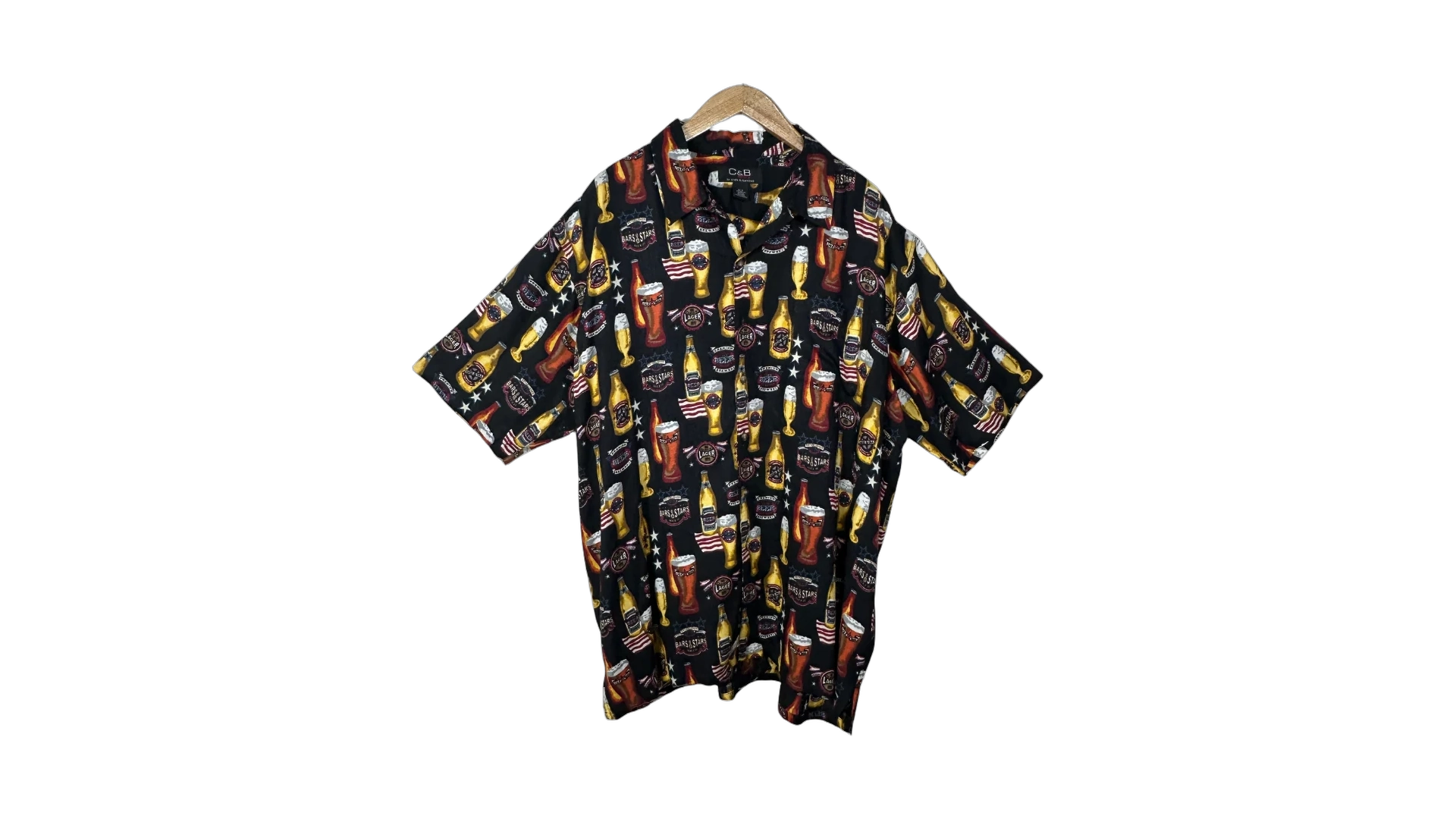FNK580 C&B Beer Pattern Shirt - Image 1