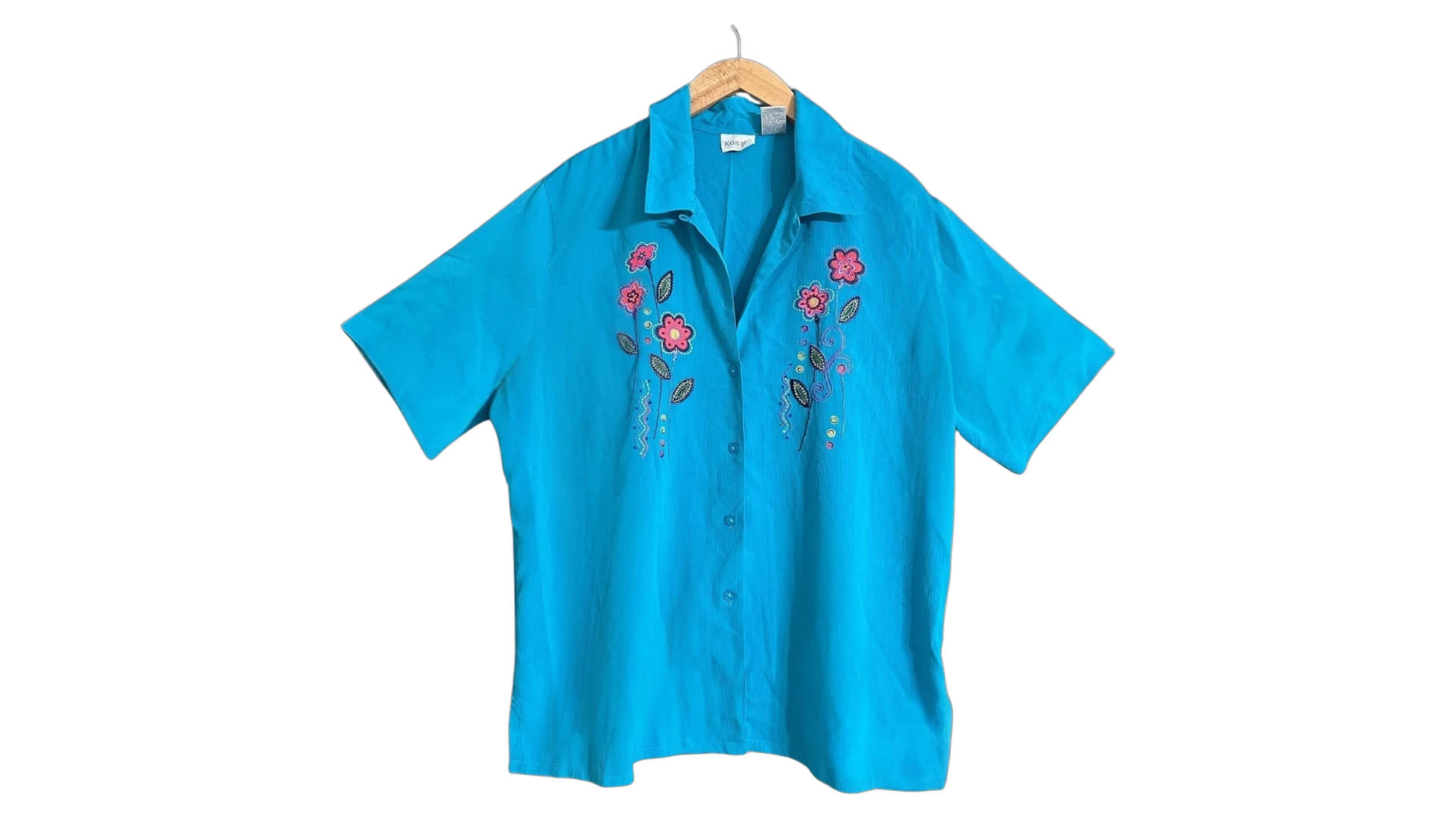 FNK587 Koret Embroidered Shirt - Image 1