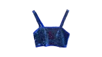 Boohoo Sequinned Crop Top