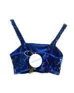 Boohoo Sequinned Crop Top - Image 2