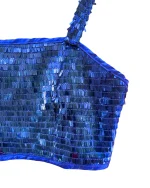 Boohoo Sequinned Crop Top - Image 4