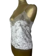 Factorie Velvet Cami Top - Image 3