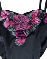 Floral Applique Handmade Cami Top - Image 3