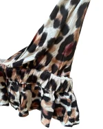 Leopard Ruffled Crop top - Image 3