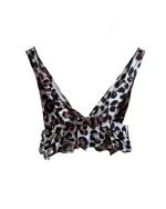 Leopard Ruffled Crop top - Image 6