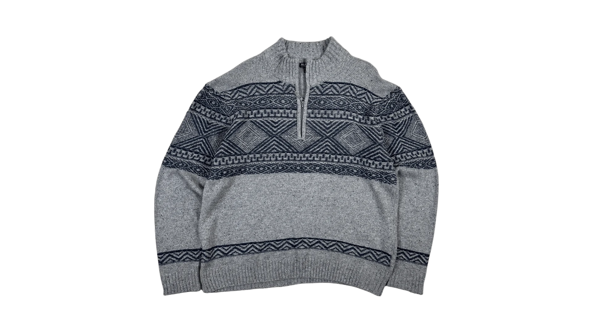 FNK625 Atlas for Men Patterned Sweater - Image 1
