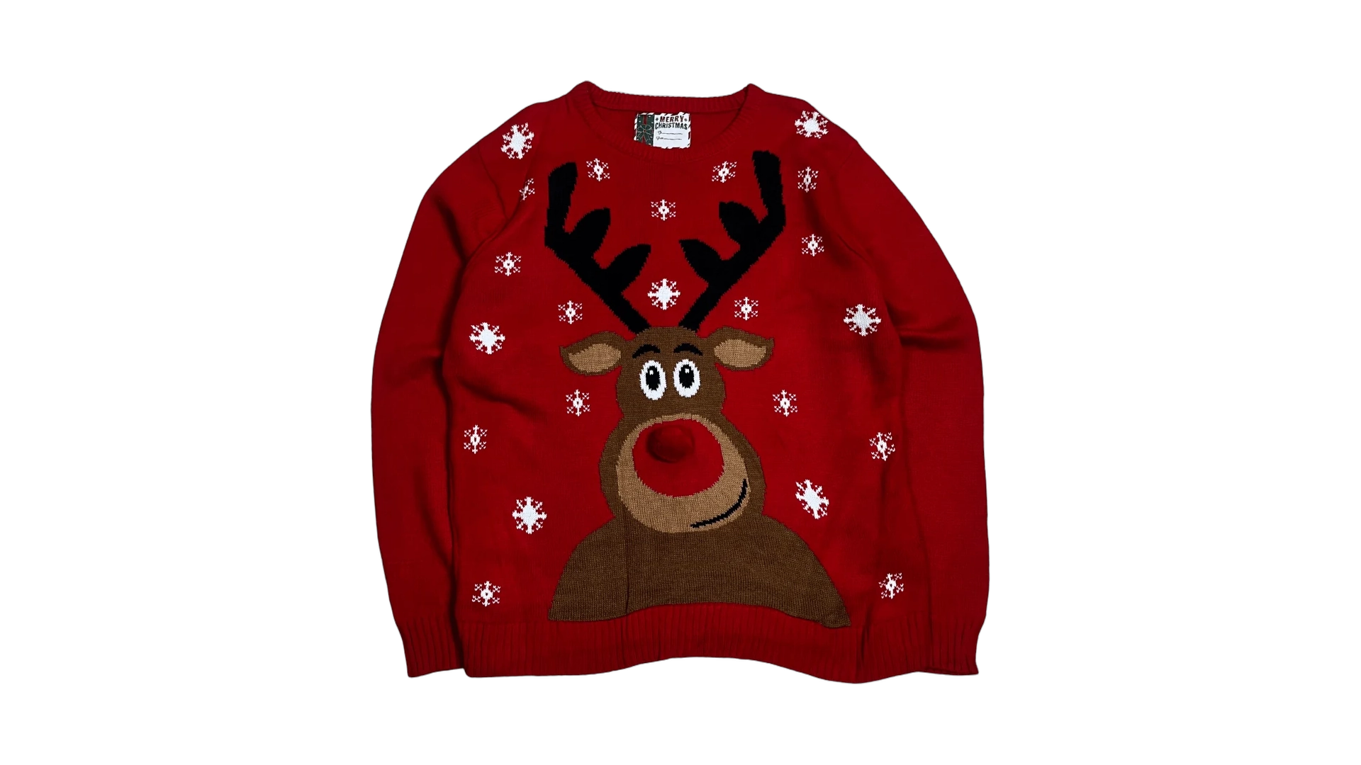 FNK630 Christmas Deer Sweater - Image 1