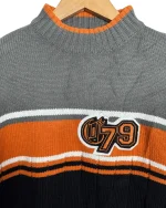 Cool Cat Striped Knit Sweater - Image 2