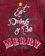 Eat Drink & Be Merry Christmas Sweater - Image 2