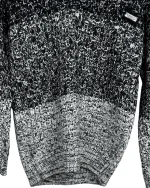 Enzo Di Capri Wool-Blend Cable-Knit Sweater - Image 3