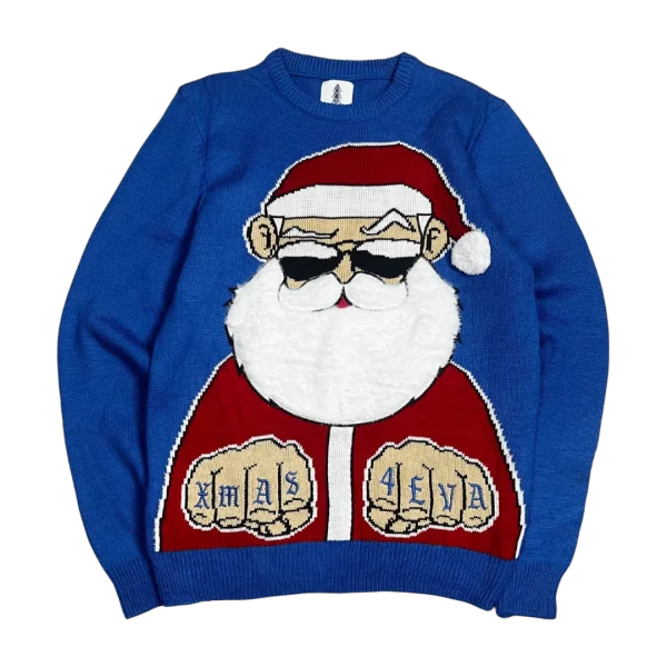 Gangster Santa Christmas Sweater